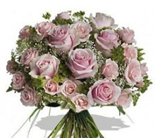 Bouquet pink roses