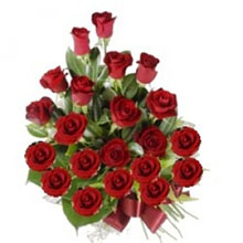 21 Red Roses Bunch