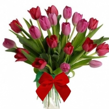 Red Tulips Bouquet